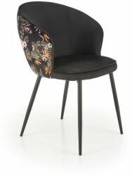 Halmar K506 szék, virág mintás