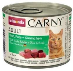 Animonda ® macska Adult marhahús, pulyka és nyúl bal. 6 x 200 g-os konzervdoboz
