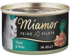 Miamor Filet tonhalkonzerv+rizs zselében 100g