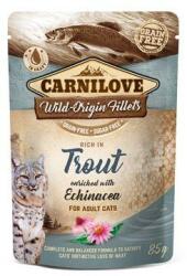 Carnilove Cat Pouch Pisztráng Echinaceával dúsított zacskó 85g