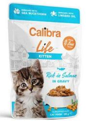Calibra Cat Life Kitten Lazac mártásban 85g