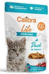 Calibra Cat Life pocket Sterilizált kacsa mártásban 85g