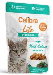  Calibra Cat Life capsa Sterilizált lazac mártásban 85g