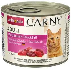  Animonda CARNY® cat Adult Adult multimeat koktél bal. 6 x 200 g-os konzervdoboz