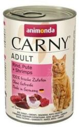 Animonda ® macska Adult marhahús, pulyka és garnélarák bal. 6 x 400 g-os konzervdoboz