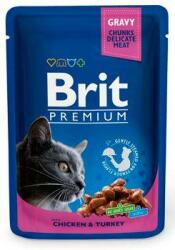 Brit Premium macskazseb csirkével és pulykával 100g