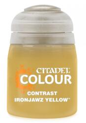 Citadel Contrast Paint (Ironjawz Yellow) -kontrasztos szín - sárga