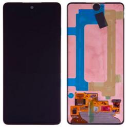 Samsung A536 Galaxy A53 5G LCD Kijelző+Érintőüveg, Fekete (GH96-15168A, GH96-15224A) Gyári, Service Pack