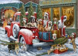 Bluebird Puzzle 90522 - Dogs on Truck - 500 db-os puzzle (90522)