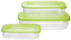 Tontarelli Set de 3 boluri de plastic Tontarelli, verde