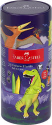 Faber-Castell Carioci connector Faber-Castell FC155546, 20 culori, Dinozauri (FC155546)
