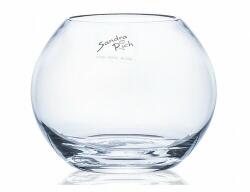4-Home Vaza de sticlă Globe, 12 x 10 cm