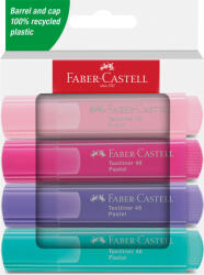 Faber-Castell Set 4 textmarkere pastel 1546 - 2024 Faber-Castell FC254654, cutie carton (FC254654)