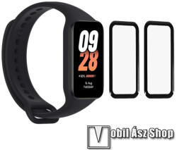  Okosóra Flexible Nano Glass rugalmas edzett üveg - 2db, 3D Curved, A teljes kijelzőt védi! - Xiaomi Redmi Band 2 / Smart Band 2 / Smart Band 8 Active