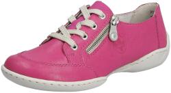 RIEKER Pantofi cu șireturi roz, Mărimea 42