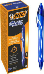 BIC Zseléstoll, 0, 3 mm, nyomógombos, BIC "Gel-ocity Quick Dry", kék (BC950442) (BC950442)