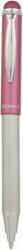 Zebra Golyóstoll, 0, 24 mm, teleszkópos, rozsdamentes acél, pink tolltest, ZEBRA "Telescopic Metal Stylus", kék (TZ46617) (TZ46617)