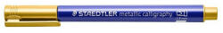 STAEDTLER Kalligrafikus marker, STAEDTLER "8325", metál arany (TS83251102) (TS83251102)