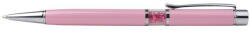 Art Crystella Golyóstoll, Crystals from SWAROVSKI®, rózsaszín, középen pink kristályokkal töltve 14cm (TSWGK243) (TSWGK243)