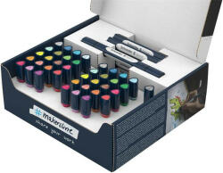 Schneider Kétvégű marker készlet, 52 darabos, SCHNEIDER "Paint-It 040 Twin marker Set 1", 20 különböző szín (TSC040V521) (TSC040V521)