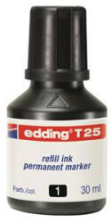 edding Utántöltő alkoholos markerhez, EDDING "T25", fekete (TEDM25FK) (TEDM25FK)