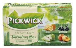 Pickwick Fekete tea, 20x1, 5 g, PICKWICK "Variációk Zöld", narancs, feketeribizli, alma, őszibarack (KHK872) (KHK872)