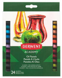 Derwent Olajpasztell kréta, DERWENT "Academy", 24 különböző szín (E2301953) (E2301953)