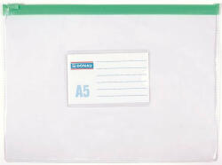 DONAU Irattartó tasak, A5, PVC, simítózáras, DONAU (D1797) (D1797)