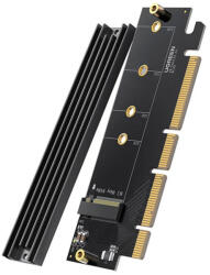 Ugreen Adaptor PCIe 4.0x16 la M. 2 NVMe, Ugreen CM465, 64 Gbps, Negru (30715-UGREEN)