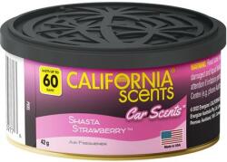 California Scents Autóillatosító konzerv, 42 g, CALIFORNIA SCENTS Shasta Strawberry (AICS012) - pencart