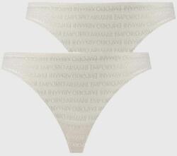 Emporio Armani Underwear bugyi 2 db bézs - bézs M