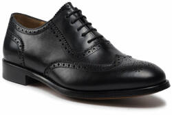 Lord Premium Pantofi Lord Premium Brogues 5501 Black L01 Bărbați