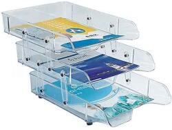 ARK Set 3 tavite culisante documente, A4, plastic, transparent, ARK 2083 (ARK2093T)