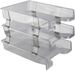 ARK Set 3 tavite documente, A4, plastic, transparent, ARK 3093 (AR3093T)
