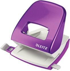 Leitz Perforator de birou, metalic, 30 coli, mov, LEITZ WOW 5008 (LZ50081062)
