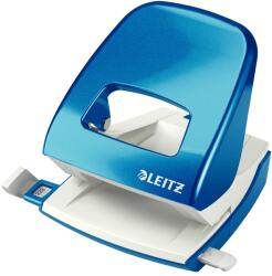 Leitz Perforator de birou, metalic, 30 coli, albastru, LEITZ WOW 5008 (LZ50081036)