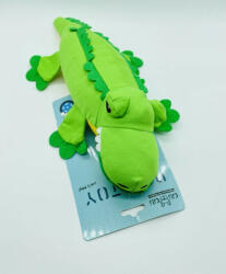  Textil krokodil kutyajáték 33 cm - tenyesztoitap