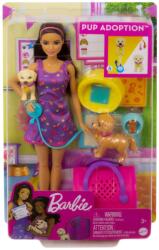 Mattel Barbie Set Papusa Barbie Pup Adoption Papusa Barbie