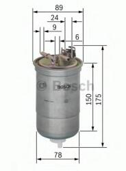 Bosch Filtru combustibil VW GOLF III Variant (1H5) (1993 - 1999) BOSCH 0 450 906 267