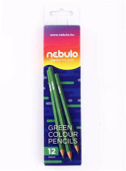 Nebulo Színes ceruza, háromszögletű, NEBULO, zöld (RNEBZCTR1) - bestoffice