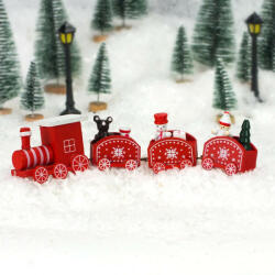 Karácsonyi fa vonat piros (CCR8417)