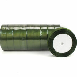  Fenyőzöld szatén szalag 2cm 10 tekercs - OKOSÁR! - kosarbolt