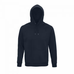 SOL'S Uniszex organikus kapucnis pulóver, SOL'S SO03568, French Navy-3XL (so03568fn-3xl)