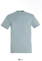 SOL'S Férfi IMPERIAL környakas rövid ujjú pamut póló, SOL'S SO11500, Ice Blue-2XL (so11500ib-2xl)
