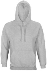 SOL'S Uniszex kapucnis pulóver, SOL'S SO03815, Grey Melange-2XL (so03815gm-2xl)