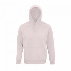 SOL'S Uniszex organikus kapucnis pulóver, SOL'S SO03568, Pale Pink-XL (so03568pp-xl)