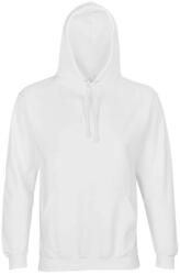 SOL'S Uniszex kapucnis pulóver, SOL'S SO03815, White-XL (so03815wh-xl)
