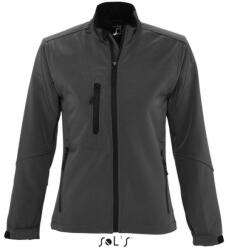 Sol'S Női ROXY vastag 3 rétegű softshell dzseki, SOL'S SO46800, Charcoal Grey-2XL (so46800ch-2xl)