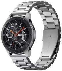 Spigen Modern Fit Metal 22 mm Acél Szíj Ezüst (Samsung Galaxy Watch/Huawei Watch/Honor Watch/Xiaomi Watch)