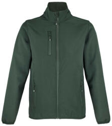 Sol'S Női FALCON softshell dzseki, 3 rétegű, SOL'S SO03828, Forest Green-2XL (so03828fo-2xl)